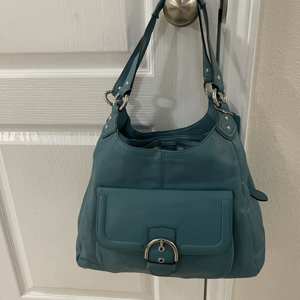 Coach Teal shoulder bag